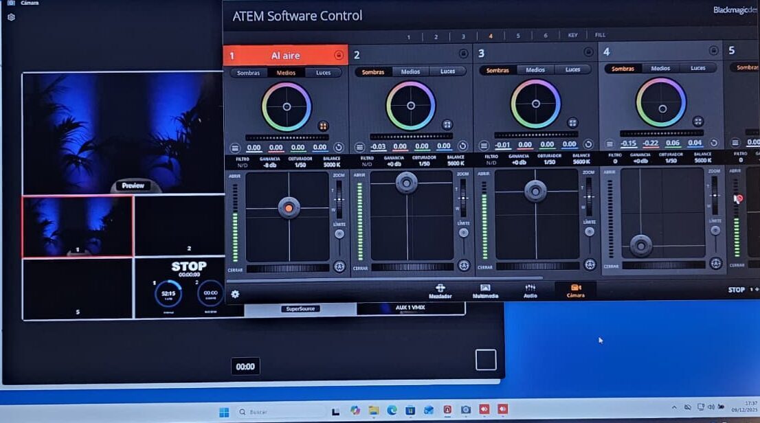ATEM vs vMix: qué conviene para tu evento
