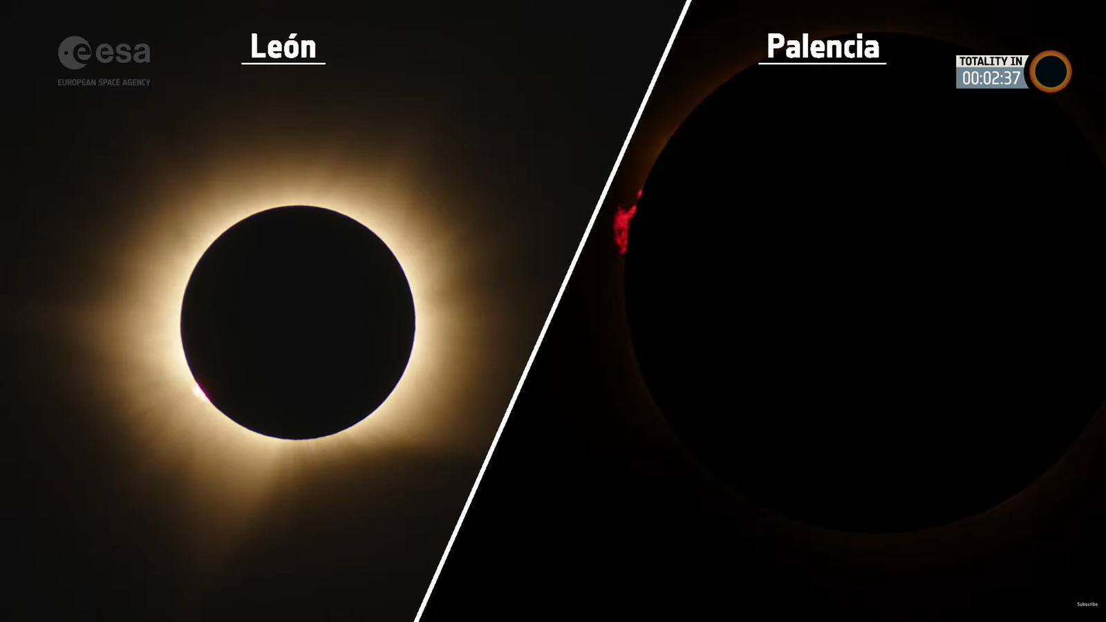 Retransmisión del eclipse total de Sol 2026 desde Javalambre