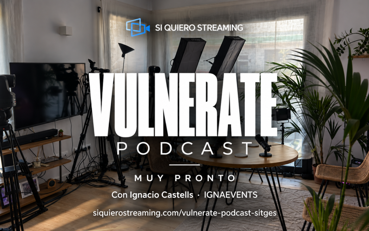 VULNERATE: producción de podcast y videocast en Sitges
