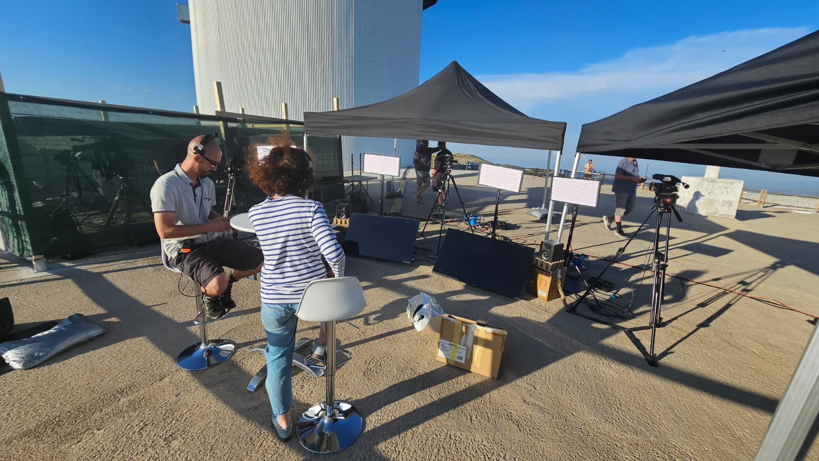Eclipse 2026 broadcast set at Javalambre