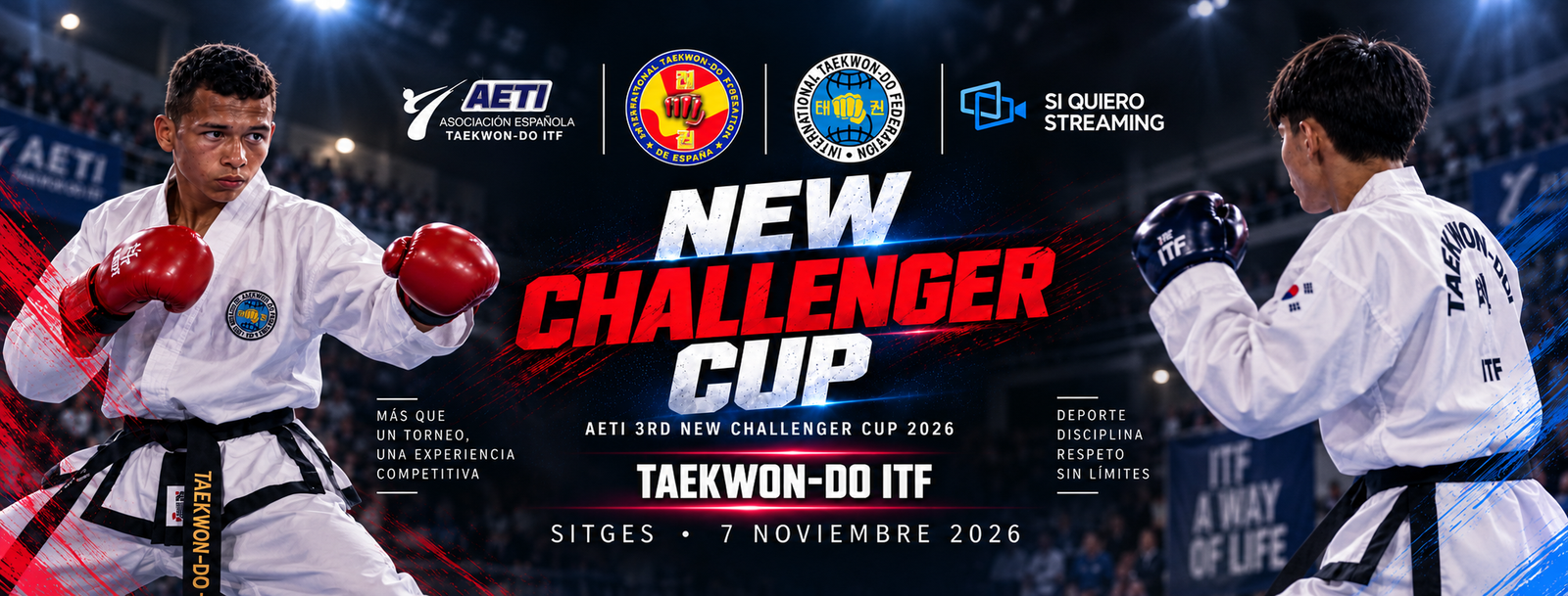 Banner alternativo New Challenger Cup 2026